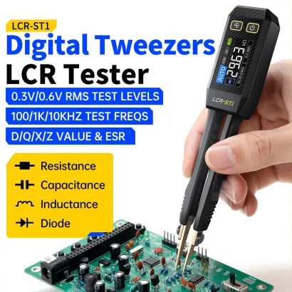 Multimetras pincetas Fnirsi LCR-ST1