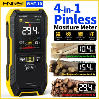 WMT-10 bekontaktis indukcinis sienų drėgmės matuoklis
