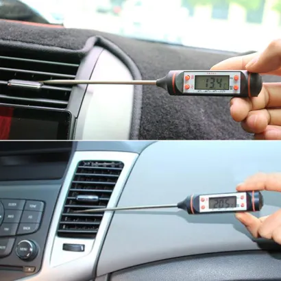 Elektroninis termometras autoservisui