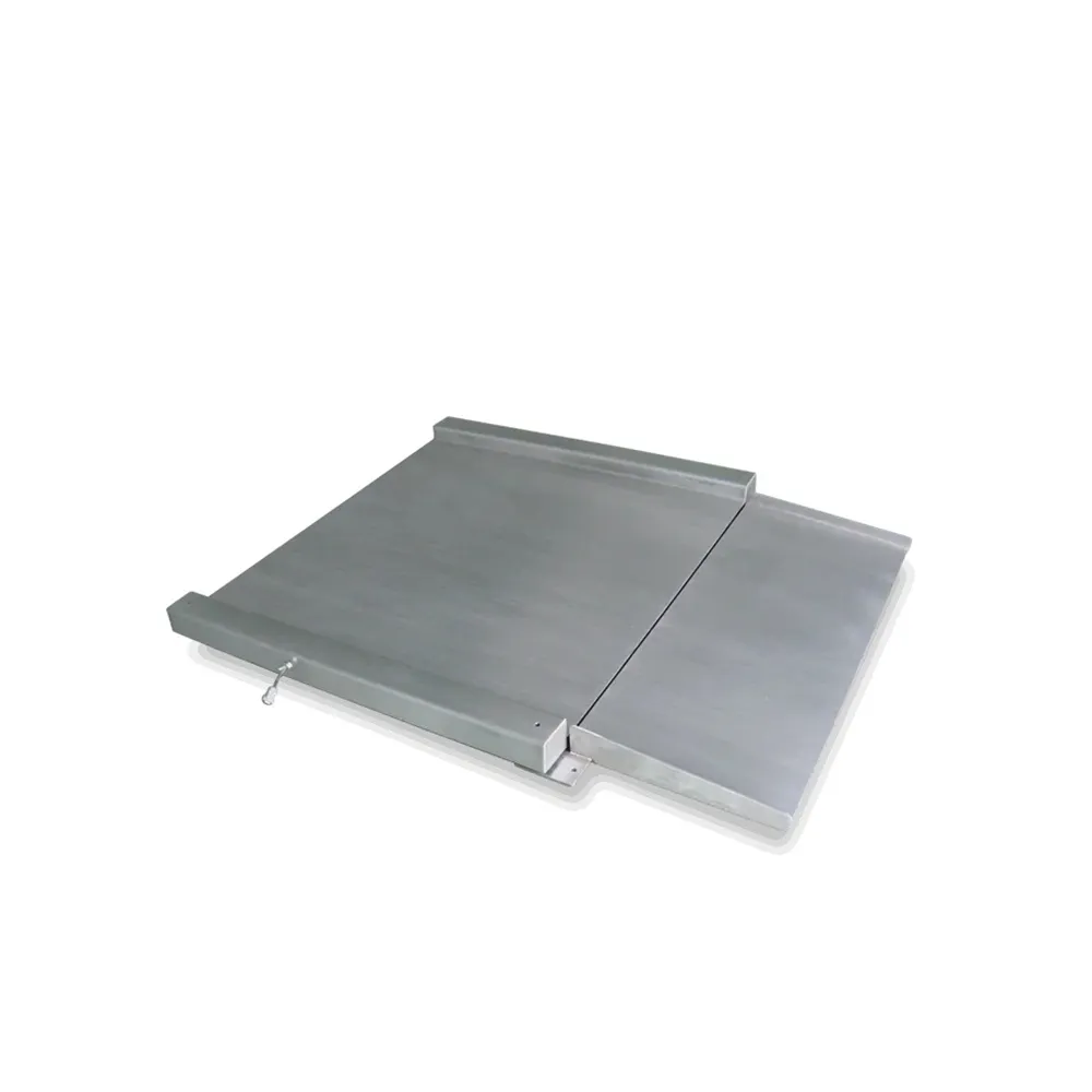 Low profile stainless steel platform scale