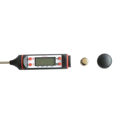 Electronic thermometer for food and drinks