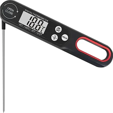 Kitchen thermometer digital foldable