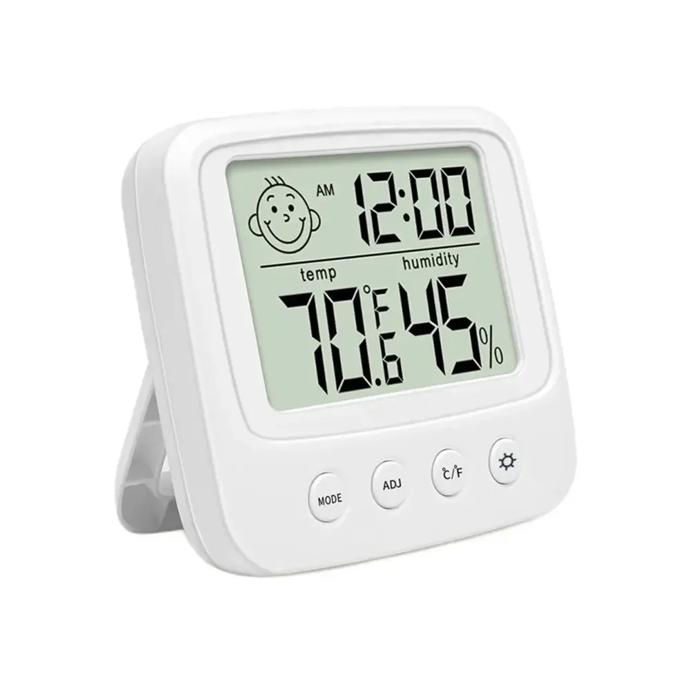 Thermometer hygrometer with alarm clock Thermometer hygrometer with alarm clock
