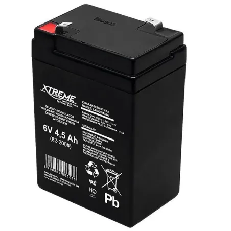 Battery 6V 4,5Ah
