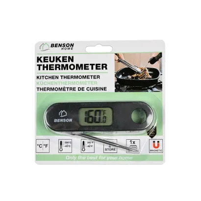 Kitchen thermometer digital foldable