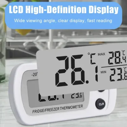 Digital refrigerator thermometer